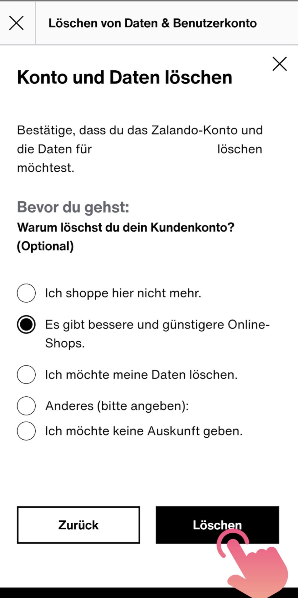 Zalando Profile Icon